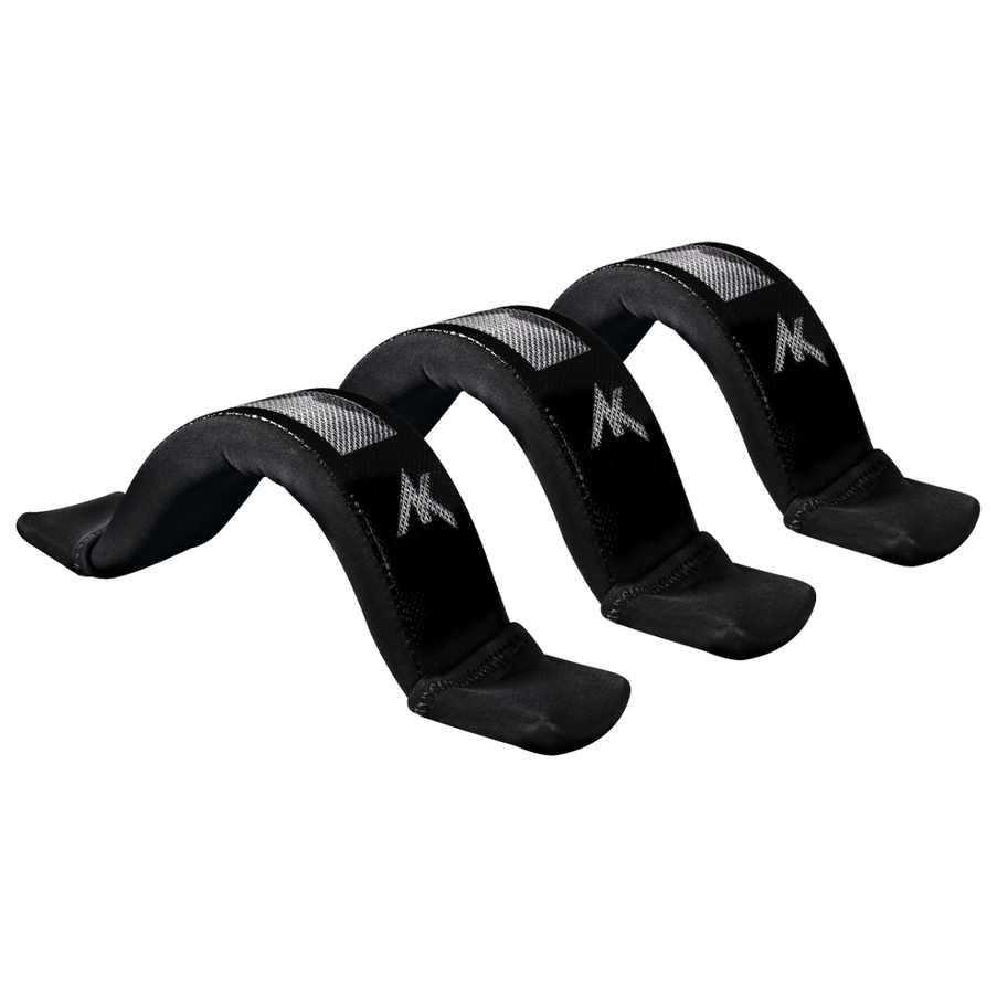 Airush AK Footstrap Ether Set van 3 Zwart