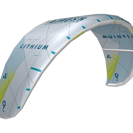 Airush Kite Lithium Team V14 Ice Bleu and Gray