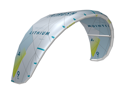 Airush Kite Lithium Team V14 Ice Bleu and Gray