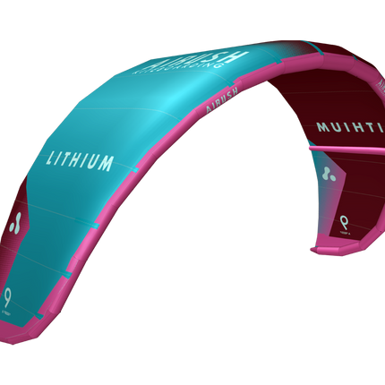 Airush Kite Lithium V14 Teal and Pink