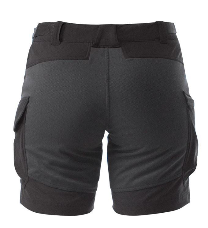 Zhik Korte Broek Dames Deck Shorts Zwart Achterkant