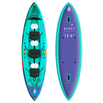 Aquatone Opblaasbare Kayak Blast 13'6 Package