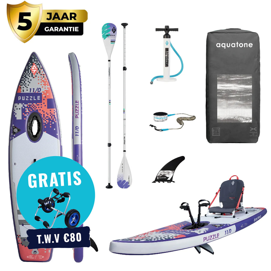 Aquatone Opblaasbare Waterfiets Puzzle 11'0