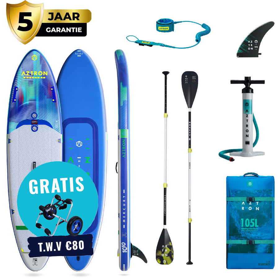 Aztron Opblaasbare SUP Premium Pro Mercury 10'10 Package