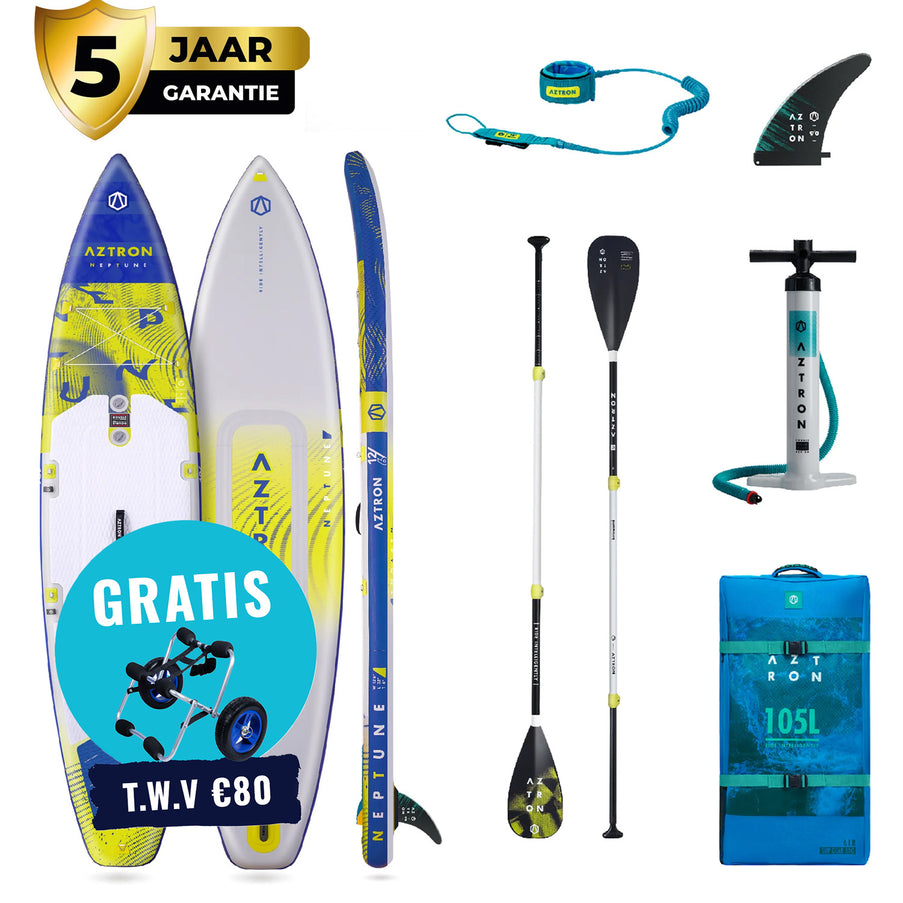 Aztron Opblaasbare SUP Premium Pro Neptune 12'6 Package