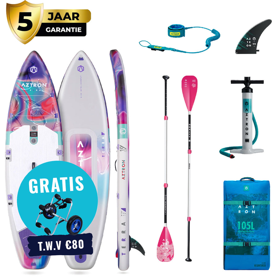 Aztron opblaasbare SUP Premium Pro Terra 10'6 Package