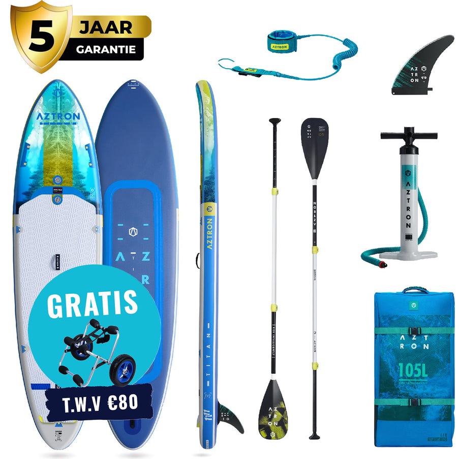Aztron Opblaasbare SUP Premium Pro Titan 11'11 Package
