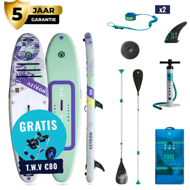Aztron Opblaasbare Windsurf SUP Soleil 11'0 Package