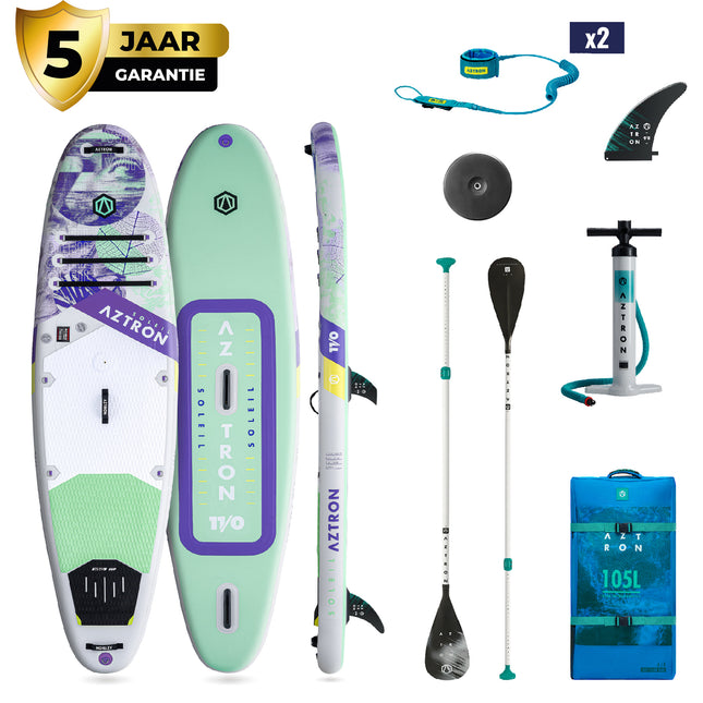 Aztron Opblaasbare Windsurf SUP Soleil 11'0 Package