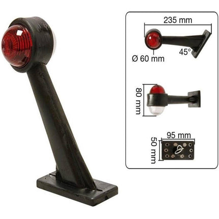 Benson Breedtelamp Rubberen Steel 190mm