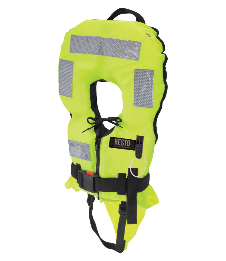 Besto Besto Reddingsvest Kind Turn Safe 150N Geel