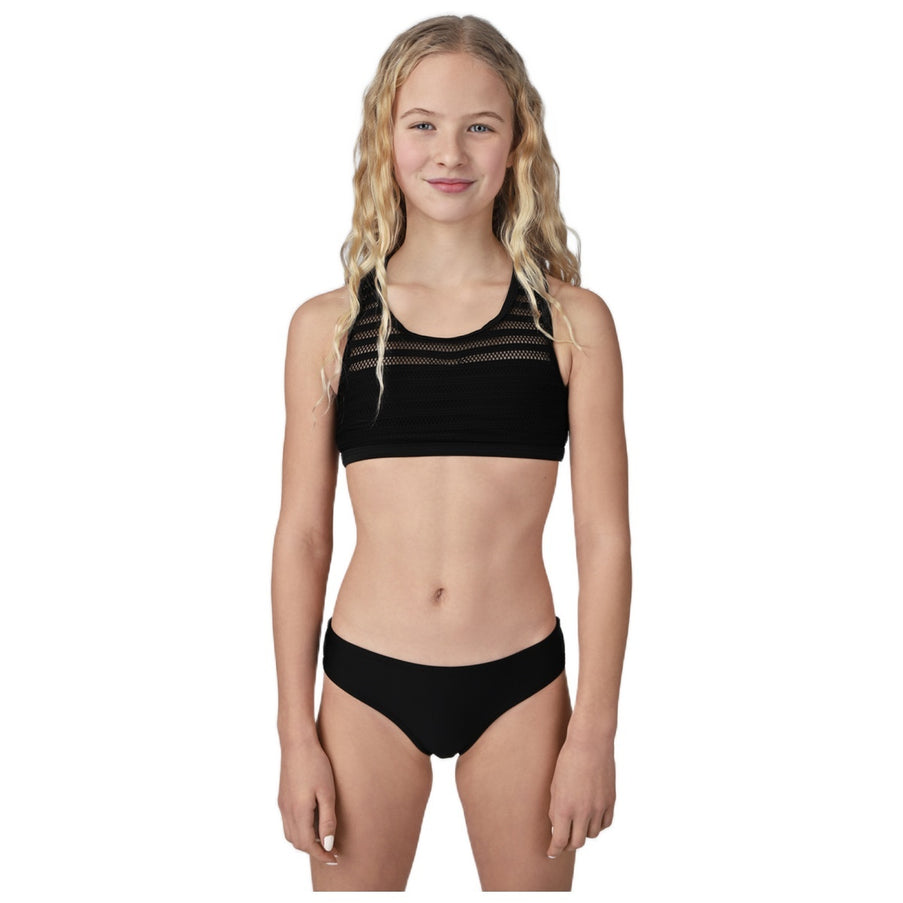Brunotti Brunotti Bikini Meisjes Eleny-Mesh Zwart