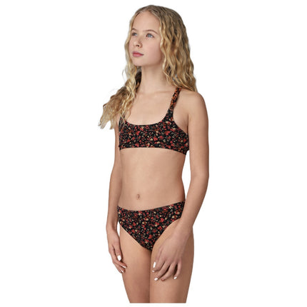 Brunotti Brunotti Bikini Meisjes Lina-Flower Zwart