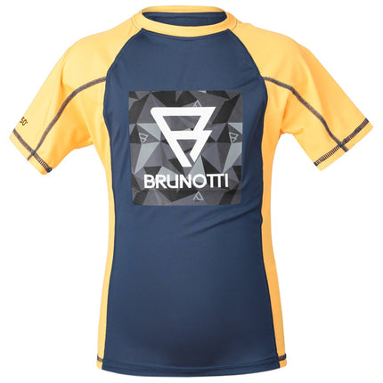 Brunotti Brunotti Rashguard Jongens Waihy Blauw/Oranje