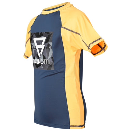 Brunotti Brunotti Rashguard Jongens Waihy Blauw/Oranje