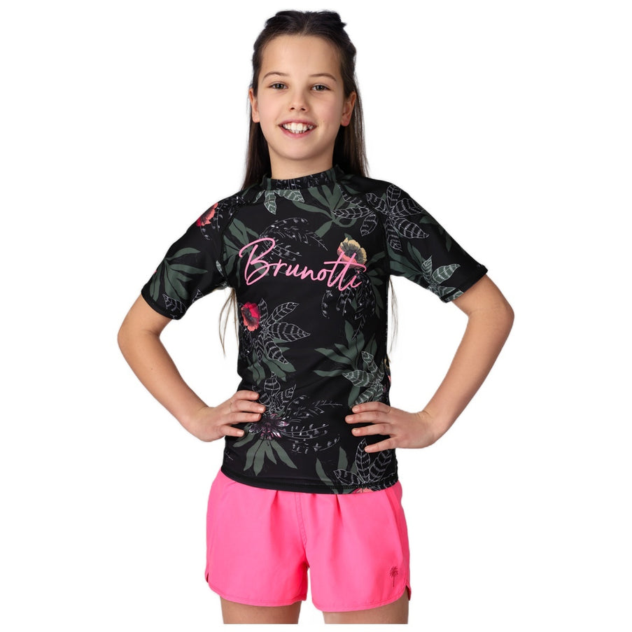 Brunotti Brunotti Rashguard Meisjes Linny-AO Zwart