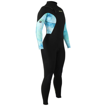 Brunotti Brunotti Wetsuit Dames Glow Splash 5/3 mm Blauw