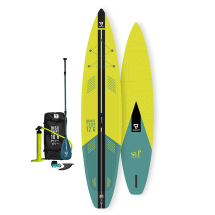 Brunotti Opblaasbare SUP Rocket Touring 12.6 Geel