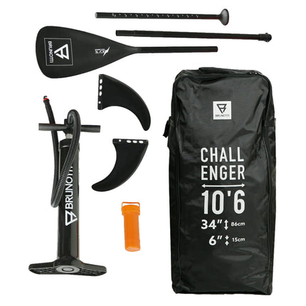 Brunotti Opblaasbare Windsurf SUP Challenger 10.6 Geel