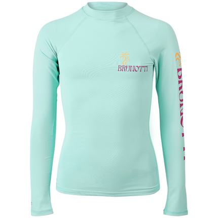 Brunotti Rashguard Dames Raquely Groen