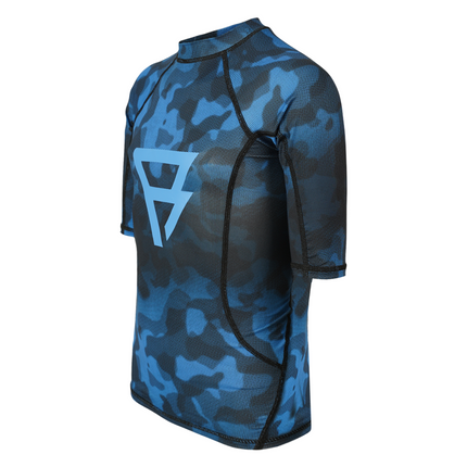 Brunotti Rashguard Jongens Waveguardy-AO Blauw
