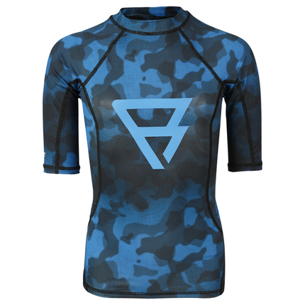 Brunotti Rashguard Jongens Waveguardy-AO Blauw