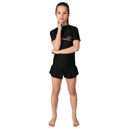 Brunotti Rashguard Meisjes Linny Zwart
