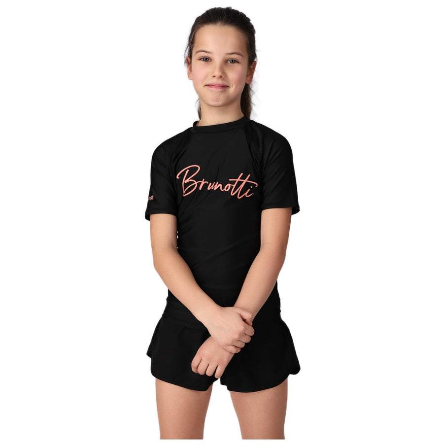 Brunotti Rashguard Meisjes Linny Zwart