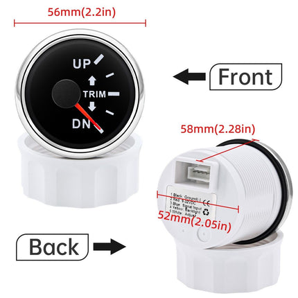 CN Trimmeter Zwart Chroom 0-190 Ohm
