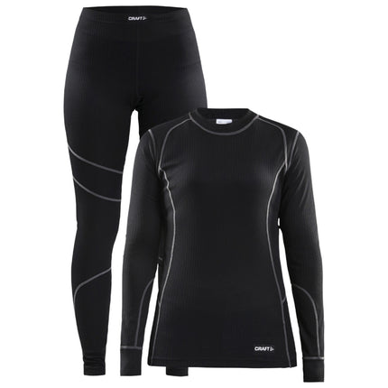 Craft Craft Thermo Set Be Active Dames Zwart