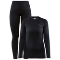 Craft Thermo Set Core Dry Dames Zwart