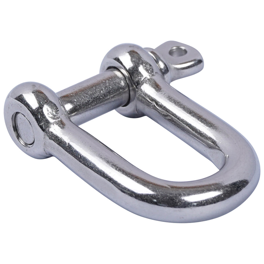 D-Sluiting RVS 6 mm