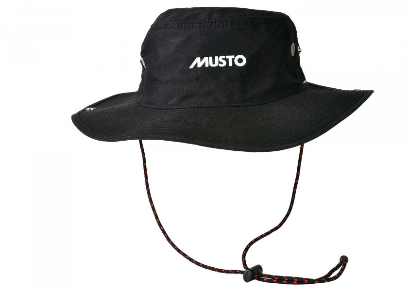 Musto Zonnehoed Unisex Evolution Sneldrogend Zwart