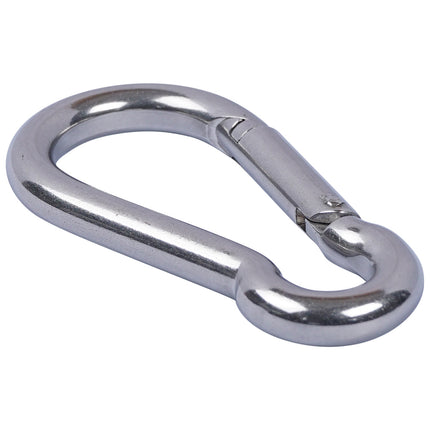 EvoNautic Karabijnhaak RVS 80 x 8 mm