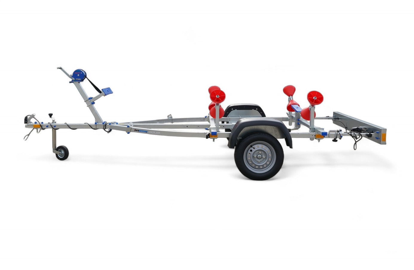 Faro Aqua 4.3 Rubber Boat Trailer up to 4.30 m