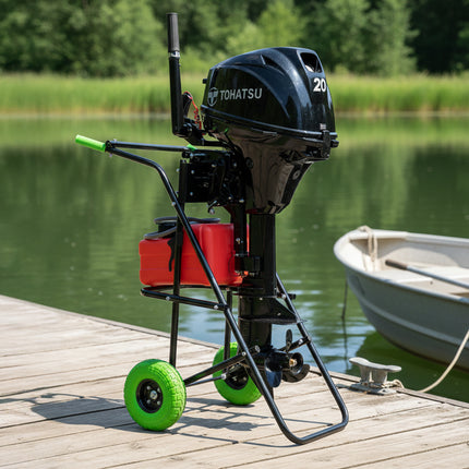 HIBO Buitenboordmotor Trolley PU Wielen