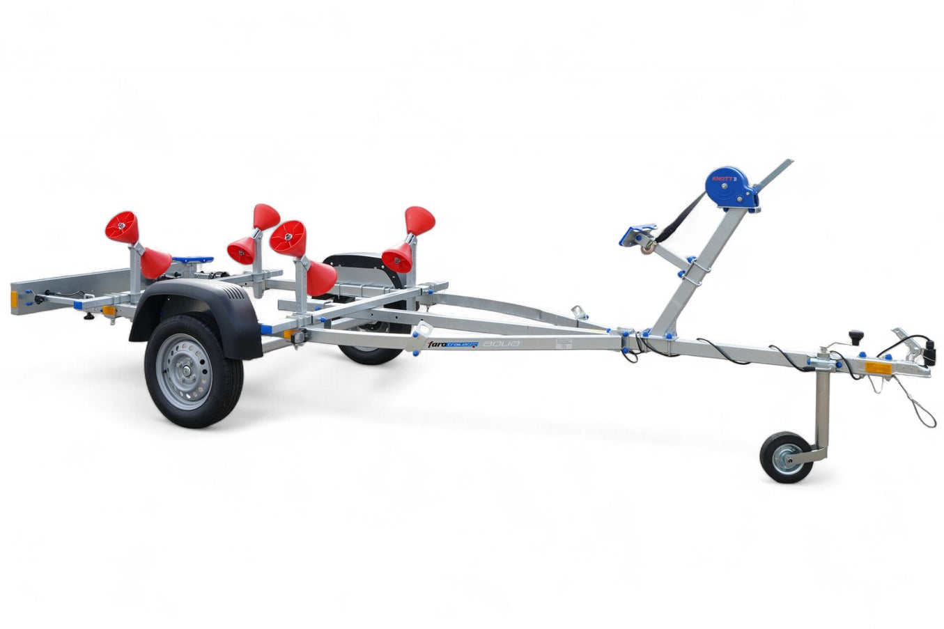 Faro Aqua 4.3 Rubberboot Trailer tot 4.30 m