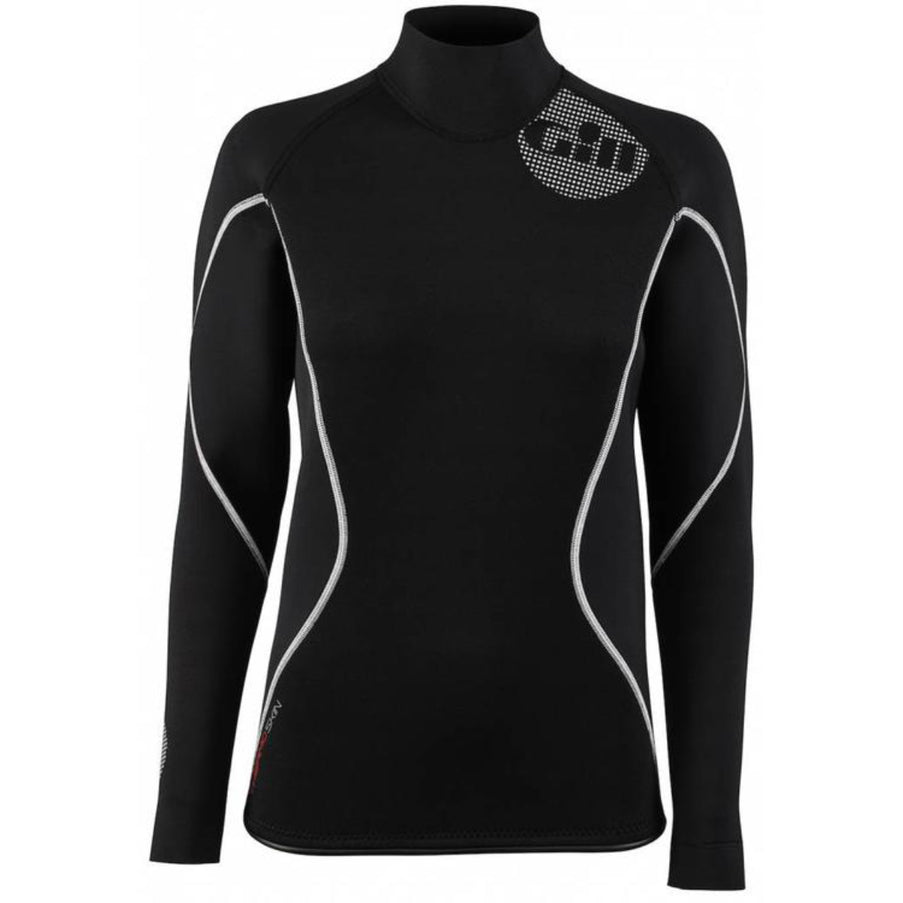 Gill Gill Thermo Top Dames 2.5mm Zwart