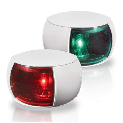 Hella NaviLED Compact Stuurboord/Bakboord Set Wit/kleur navigatielicht boot
