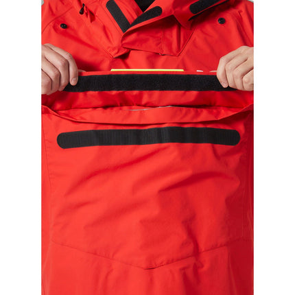 Helly Hansen Drytop Heren Aegir Ocean Rood Kangoeroezak Met Klittenband