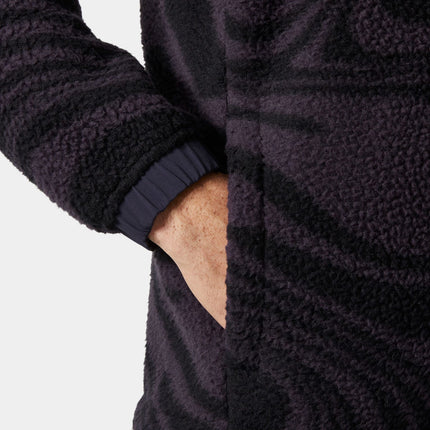 Helly Hansen Fleece Heren Panorama Print Zwart Handzak