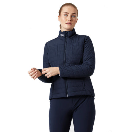 Helly Hansen Gevoerde Jas Crew 2.0 Dames Donkerblauw