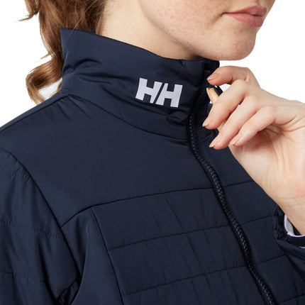 Helly Hansen Gevoerde Jas Crew 2.0 Dames Donkerblauw