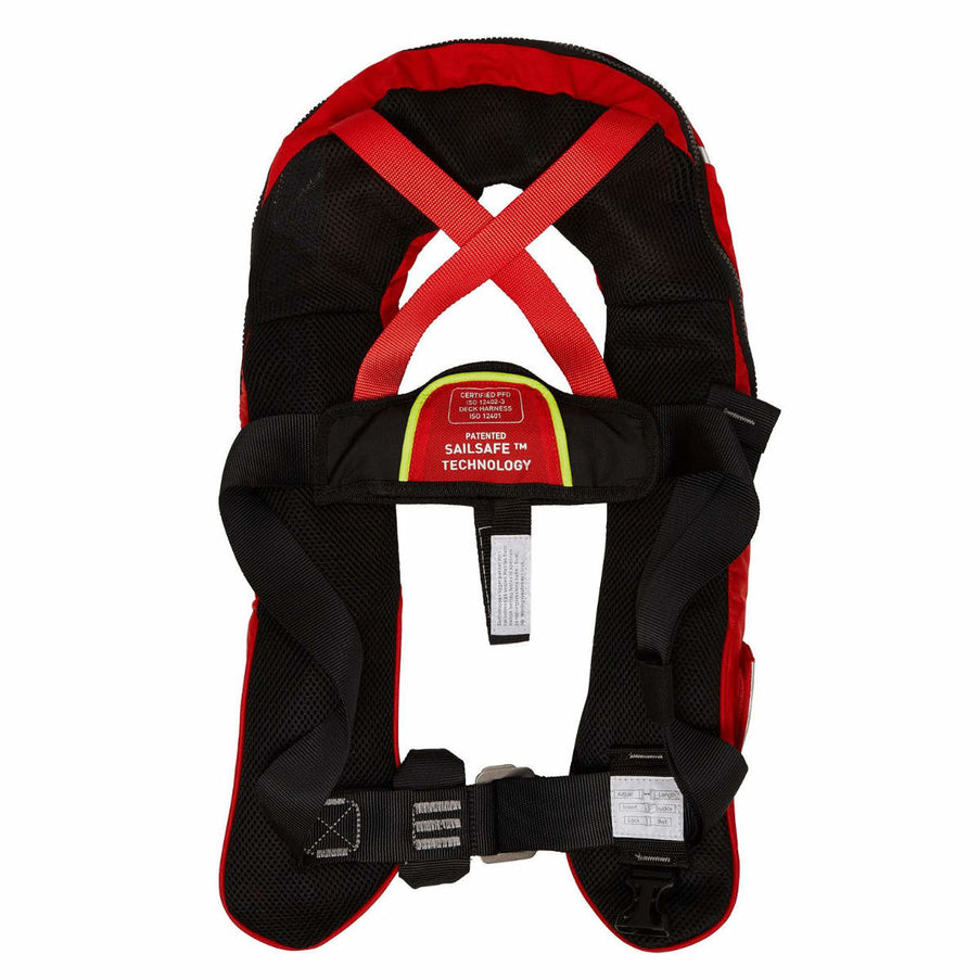 Helly Hansen Helly Hansen Automatisch Reddingsvest Sailsafe Inshore 170N Rood