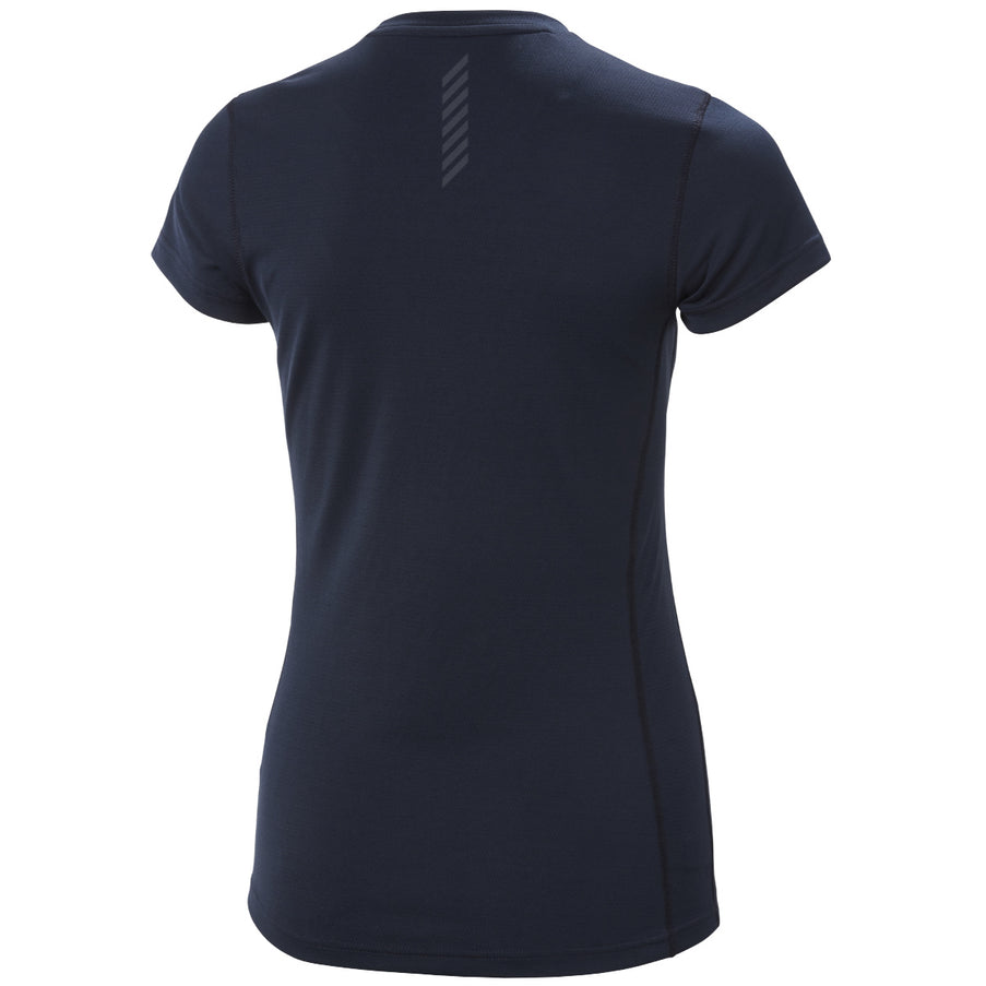 Helly Hansen Helly Hansen Dames T-Shirt Lifa Active Solen Korte Mouw Donkerblauw