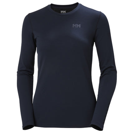Helly Hansen Helly Hansen Dames T-Shirt Lifa Active Solen Lange Mouw Donkerblauw