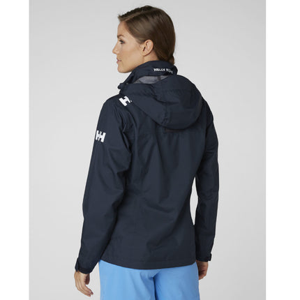 Helly Hansen Helly Hansen Jas Dames Crew met Capuchon Donkerblauw