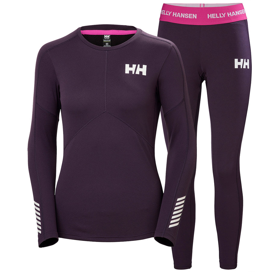 Helly Hansen Helly Hansen Thermo Set Dames Lifa Active Paars