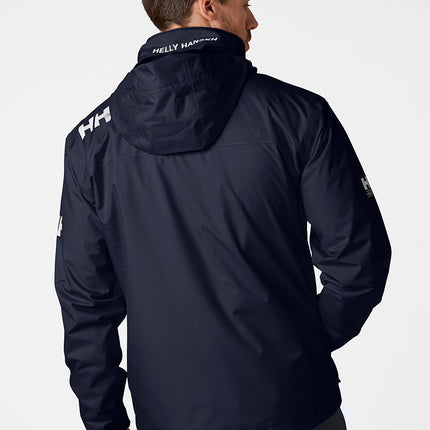Helly Hansen Jas Heren Crew Gevoerd met Capuchon Donkerblauw