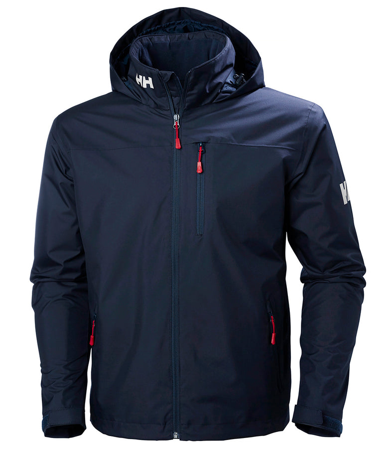Helly Hansen Jas Heren Crew Gevoerd met Capuchon Donkerblauw